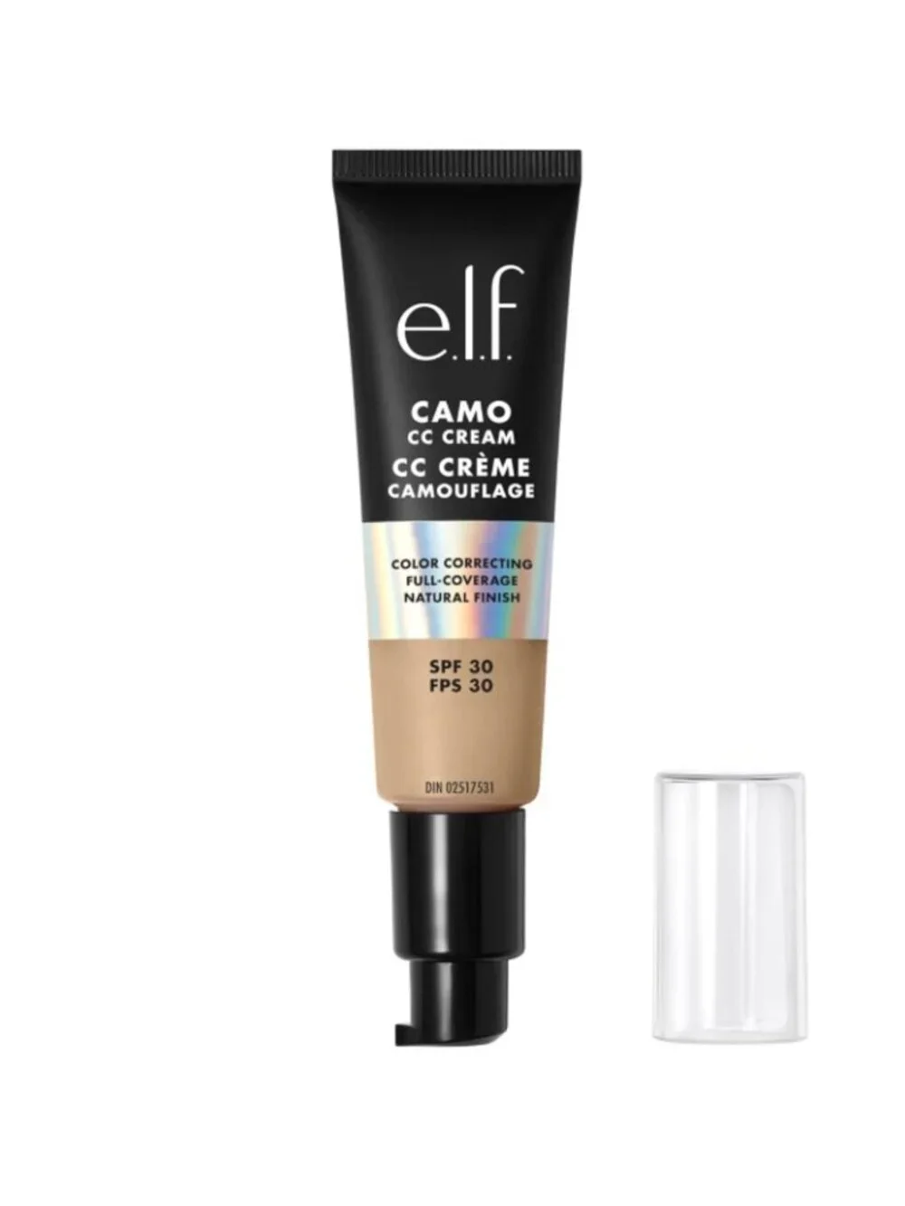 ELF Camo CC Cream SPF 30 Full Coverage Semi-Matte - LIGHT 210N